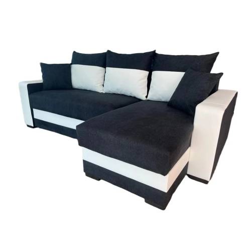 Coltar extensibil Modella Lotus Negru-alb